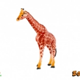 Figurine en plastique girafe réticulée 17 cm