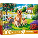 Puzzle - 300 Pieces - Dogs in the Countryside Trefl