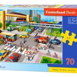 Castorland puzzle Busy Intersection 70 pieces