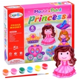 Kit créatif pour fabriquer des magnets en plâtre – princesses