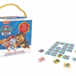 Travel Memory Game with Coloring Pages Paw Patrol