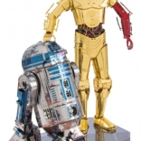 3D Metal Model METAL EARTH Star Wars: R2D2 and C-3PO deluxe