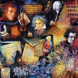 Puzzle Famous Composers 500 Pieces