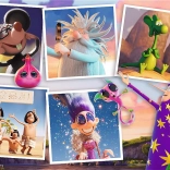 Puzzle 200 pieces - Adventures of Dragon Diplodocus