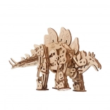 Wooden Mechanical Puzzle Stegosaurus