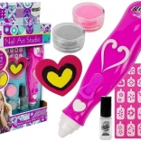 Girls' Creative Nail Art Set