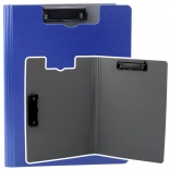 Writing Pad with Two Clips A4 Blue
