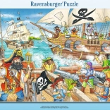 Ravensburger Puzzle Battle on the Open Sea 36 Pieces