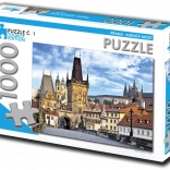 Tourist Puzzle Prague - Charles Bridge 1000 Pieces