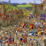 HEYE Puzzle 1000 pieces – Battle of the Rabbits (Ruyer)