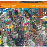Puzzle Pixorama: San Francisco Quest 1000 Pieces