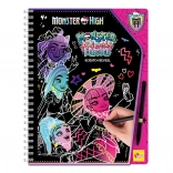 Zeskrobywany szkicownik Monster High – Forever Friends