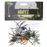 Műanyag pókok 10 db zacskóban