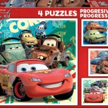 Educa Puzzle Cars 2 – 4-in-1 (12, 16, 20, 25 pieces)