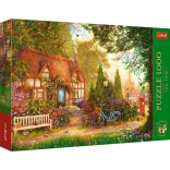 TREFL Puzzle Premium Plus Tea Time: Country Buildings 1000 pieces