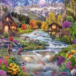 Mountain Stream Puzzle 2000 Pieces
