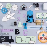 Table de manipulation et sensorielle en bois 50 × 37,5 cm