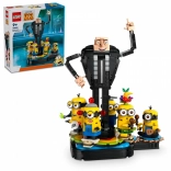 Lego Despicable Me 4 Gru and Minions Brick Set