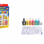 Creatoys peelable window paints 6×20 ml