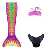 Mermaid Tail - Monofins for Swimming Cancun + Bikini