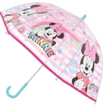 Transparent manual umbrella MINNIE
