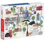 London Map Puzzle 1000 Pieces