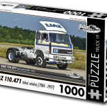 Puzzle RETRO-AUTA: LIAZ 110.471 tractor unit (1984–1997), 1000 pieces