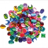 Playbox mix de pierres décoratives colorées 250 pcs