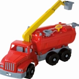 Androni Giant Trucks Fire Truck with Platform and Functional Water Cannon