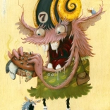 Puslespil Usund mad - Zozoville fra Heye, 1000 brikker