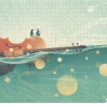 Janod Floating Violin Puzzle 1000 Pieces