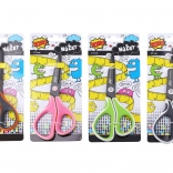 Forbici colorate con impugnatura morbida 17,5 cm