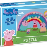 Peppa Pig Puzzle: Rainbow 30 Pieces