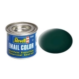 Enamel paint 40 black‑green matte 14 ml