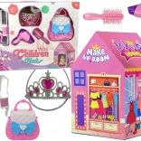 Children's Pink Princess Tent with Crown