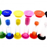 Set of Hourglasses 6 Pieces 30s 1/2/3/5/10 Minutes Colorful