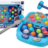 Wack A Mole Space Arcade Game 9 speed levels Lights Sounds