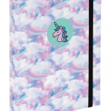 BAAGL Chemises pour cahiers scolaires A5 licorne et ciel