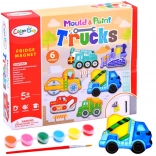 Make It Yourself – Construction Vehicles Magnets