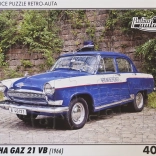 Puzzle Retro Cars Volga GAZ 21 VB 40 pieces