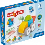 Geomag Magicube Car – magnetic building set for little ones (10 pieces)