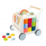 Houten loopwagen Olifant van Small Foot