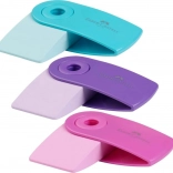 Faber-Castell ergonomic eraser with plastic cover