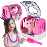 Woopie portable house for a unicorn – care set for kids