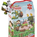 Farm Puzzle 30 Pieces 29 × 18 cm