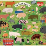 Pigology Puzzle 1000 Pieces by Chronicle Books