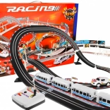 Giant 2-in-1 Racing Track with Electric Train 20 km/h