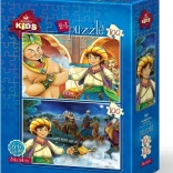 Puzzle Aladdin and the Magic Lamp 2×100 pieces