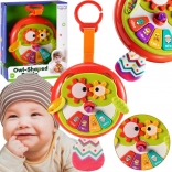 Woopie interaktiv legetøj ugle med klaver og knitrehale