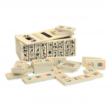Vilac Domino with Hieroglyphs